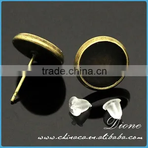 India Antiqued Broned Party Jewelry Fasihon Earring Settings thumbnail-3