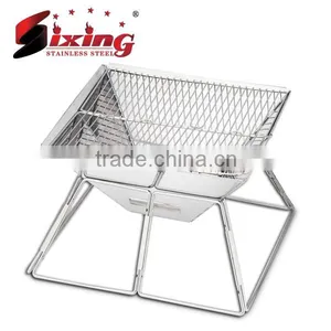 Portable Stainless Steel BBQ Grill thumbnail-1