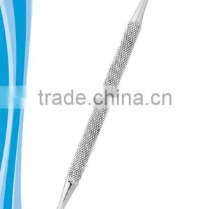 Nail Cleaner & Pusher Stainless Steel Double Sided Pusher Flat Spade and Arrow Pointed Size 12.5 cm thumbnail-1