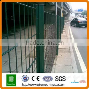 PVC COATED Double Wire Mesh Fence thumbnail-1