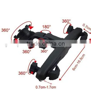 New Headrest Car Mount Holder Stand for Pad 1/2/3 Holder Bracket Stand thumbnail-3