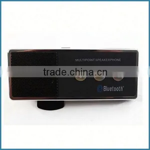 New Bluetooth 3.0 Hands Free Dual Link Visor Mount Car Bluetooth Handsfree Kit thumbnail-4