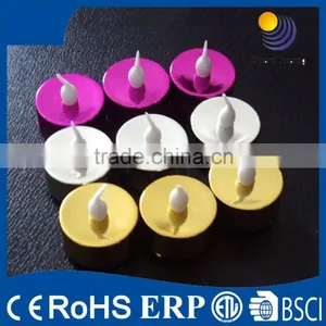 Factory Price Battary Power Pillar Mini Led Tea Light Colorful Candle Light thumbnail-3