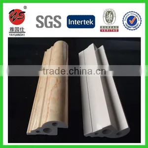 5.1cm Base Cap Marble Design Pvc Moulding Profile for uv Panel thumbnail-3