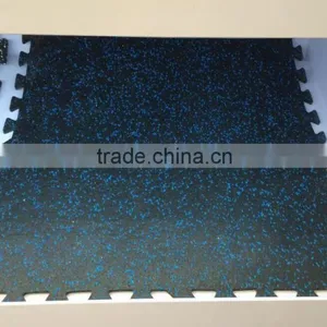 Factory Price Interlocking Rubber Tile Crossfit Rubber Flooring thumbnail-5