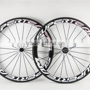 50mm Tubular Rim Road Bike Wheels 700c Carbon Fiber Rims Clincher UD/3K Matt Full Carbon Rim for Road Aero Bike thumbnail-1