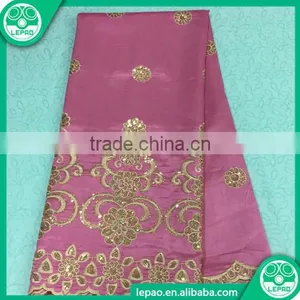 High Quality African Lace Fabrics,african Raw Silk George Lace Fabrics thumbnail-6