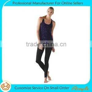 Best Quality Plain Sports Gym Tank Top for Women Singlet thumbnail-1