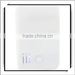 Portable Power Bank Solar Power Bank 5000MAH Smart Power Bank Charger White thumbnail-3