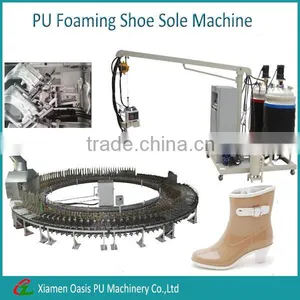 100 Stations Rotary PU Shoe Sole Injection Moulding Machine thumbnail-1