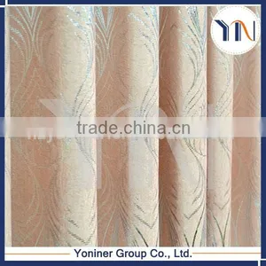 Luxury Stripe Style Foil Curtain Fabric, Lace Curtain Tissue Fabric thumbnail-1
