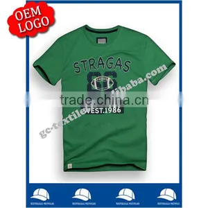 Hot-selling High Quality Custom Printed Round-collar Men's T-shirts Wholesale China thumbnail-1