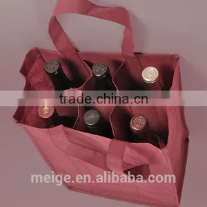 Competitive Price Non Woven Wine Bag /wine Cooler Bag / Wholesale Wine Bags thumbnail-1