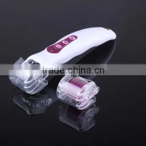 3 in 1 DNS Revo Derma Roller / Photon Galvanic Vibrating Dermaroller / Electric Dermaroller With Four Led Light DNS50 thumbnail-3
