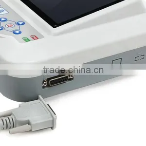 Digital 6-channel Touch Screen Color ECG EKG Machine With Software on Sale thumbnail-5