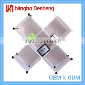 Magic Diy Wardrobe Interlocking Foldable Storage Cube thumbnail-5