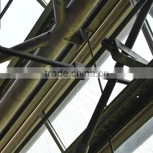 Curve Rack and Pinion for Greenhouse thumbnail-1