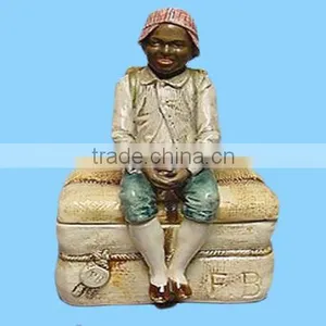 Antique Lad Figurine Wholesale Cigar Humidor thumbnail-1