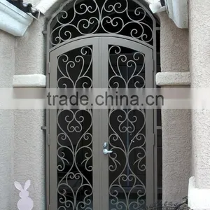 Aluminum/ Wrought Iron Gate Forged Iron Gate Steel Gates thumbnail-5
