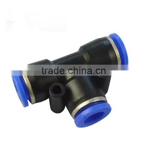 Pu Hose Connector Control Valve Quick Elbow Coupling Tee thumbnail-2