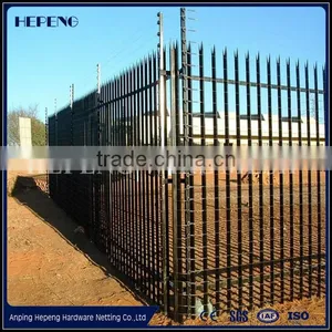 Professional Hot Dipped Galvanized Palisade Fence From China thumbnail-6