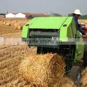 Fully Stocked Hay Grass Straw Silage Alfalfa Available Hay Bale Compress Baler Machine Made in China thumbnail-5