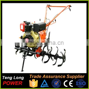 10hp Air Cooled Diesel Power Tiller Cultivator OEM Your Own Brand Name thumbnail-2