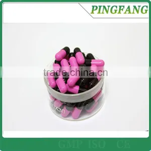 Top Quality Black and Pink Empty Medicine Capsule Products Size 00#,0#,1#,2#,3#,4# thumbnail-1