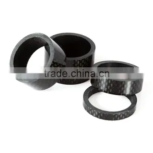 5Pcs 5mm 10mm 15mm 20mm Road Bike Fork Headset Spacer Carbon Fiber Bicycle Stem Washer thumbnail-2