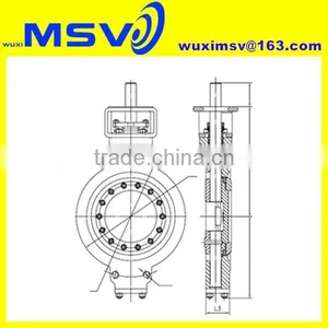 Butterfly Valve 2" to 60" API 609,ASME B16.34 thumbnail-5