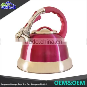 Hot Sale Whistling Water Tea Kettle Stainless Steel Small Travel Kettle With Handle thumbnail-1