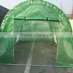 Steel Metal Type and Garden Greenhouses Type POLYTUNNEL GREENHOUSE GREEN HOUSE - 4 x 3 x 2.25 m thumbnail-1