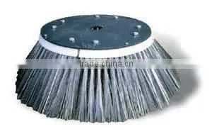 Polishing Steel Thread Round Disk Aluminum Plate Sweeping Brush thumbnail-1