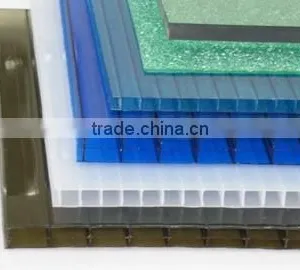 Transparent Polycarbonate Multi-Wall Panel Polycarbonate Hollow Sheet thumbnail-3