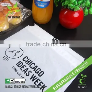 Biodegradable Compostable Bioplastic Drawstring Bag thumbnail-2