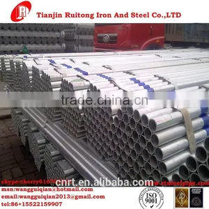 Hot Sale!!! Greenhouse Used Galvanized Steel Pipe thumbnail-1
