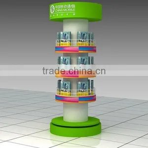 Round 3-level Rotating Metal Promotional Item thumbnail-1