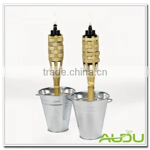 Audu Outdoor Lighting Bamboo Oil Torch For Garden thumbnail-1