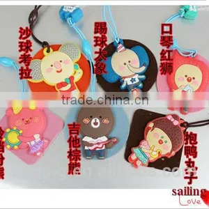 Creative Silicon Earphone Dustproof Plug for Mobile Phone /Cute Design Earphone thumbnail-2