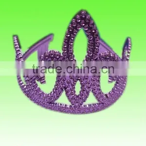Fashion Crystal Rhinestone Tiara Pageant thumbnail-1