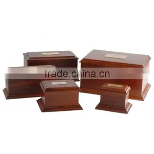 Wooden Cremation Urns ~ Wood Urn Box ~ Wooden Urn thumbnail-2