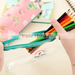 Q1110 Wholeale High Capacity Pencil Bag thumbnail-3