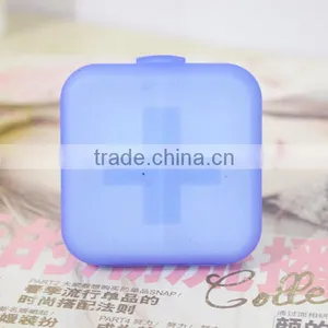 Q1095 Portable Four Cross Lattice Sealing Kits Cute Pill Case thumbnail-2
