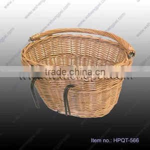 Willow Bicycle Basket/modern Bicycle Basket/removable Bicycle Basket/front Bicycle Basket thumbnail-1
