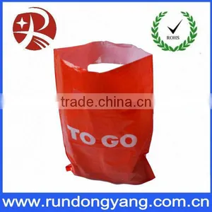 Red Die Cut Shopping Bag for Shoses thumbnail-1
