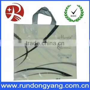 Wholesale LDPE Flexible Loop Handle Plastic Shopping Bags thumbnail-1
