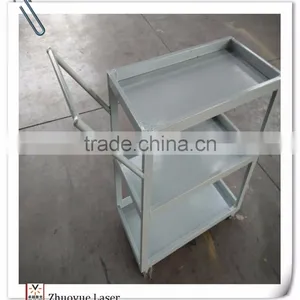 Sheet Metal Parts for Trolly/China Custom Precision Zinc-plated Sheet Metal Fabrication Pieces thumbnail-2