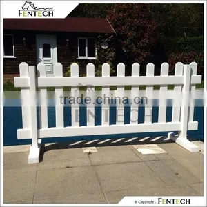 Fentech Uv Protected Pvc/Plastic/Vinyl Temporary Fence Post thumbnail-1