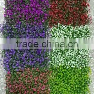 Artificial Hedge Fence Indoor/outdoor Factory UV Protection Artificial Boxwood Mat thumbnail-1