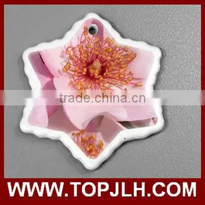 High Quality Ceramic Ornament Pendant With Gold String thumbnail-2